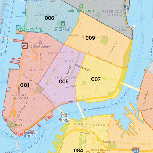 NYC Precinct Map by Paul Lamberti