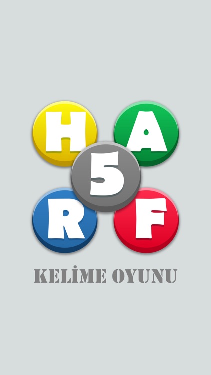 5 Harf - Kelime Oyunu