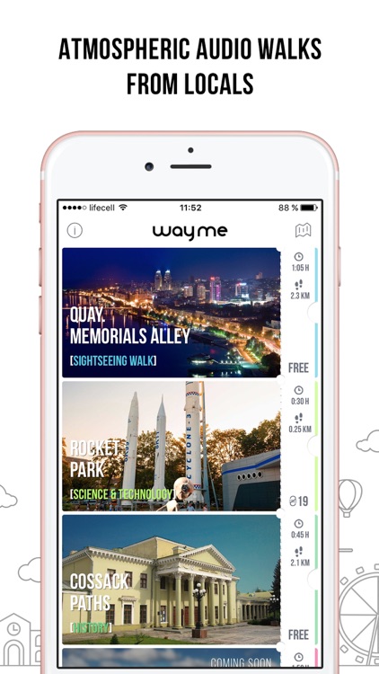 wayme: top audio walking tours