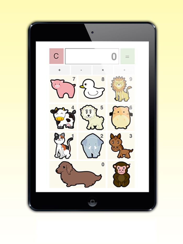 どうぶつ電卓 -動物の鳴き声で子供と遊べるアプリ