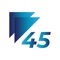 The All in 45 app provides class schedules, social media platforms, fitness goals, and in-club challenges