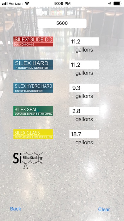 Diamatic-Silex Calculator