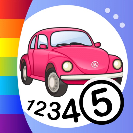 Color by Numbers - Cars iOS App