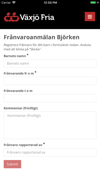 Växjö Fria Förskola screenshot 2