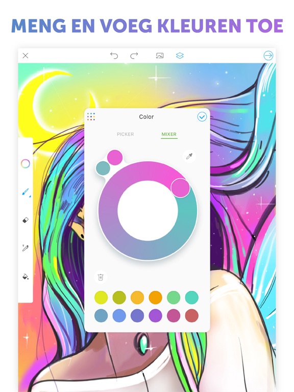 Picsart Color Paint - App voor iPhone, iPad en iPod touch - AppWereld