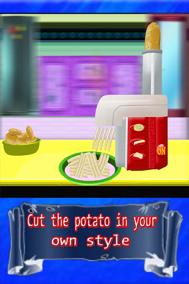 Burger fast food cooking games screenshot 2