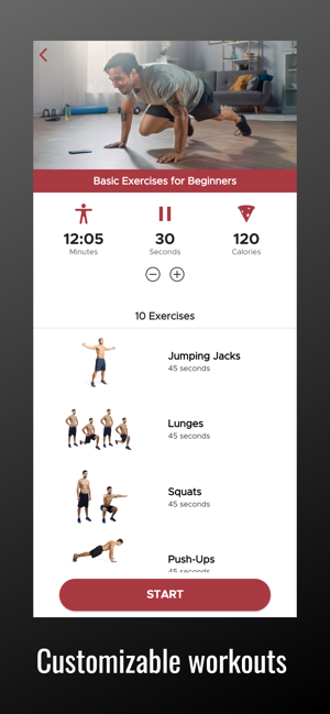 At Home Workouts for Men(圖4)-速報App