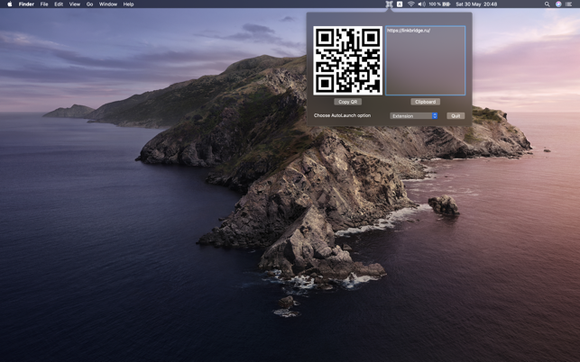 QRium - QR-code by one click