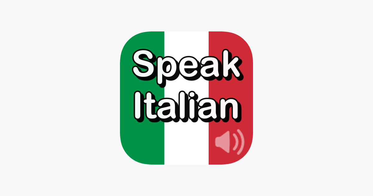 Speaks italian