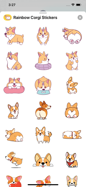 Rainbow Corgi Stickers(圖3)-速報App