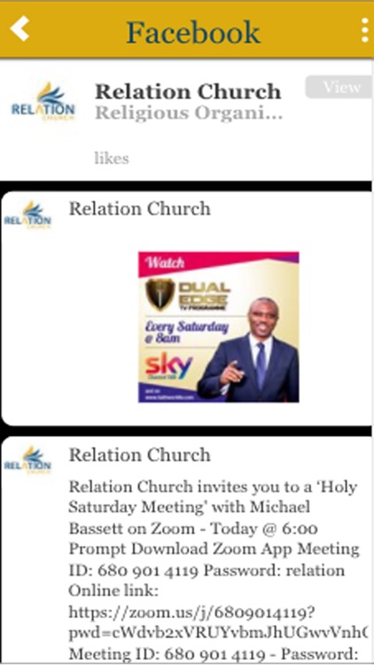 Relation Church London