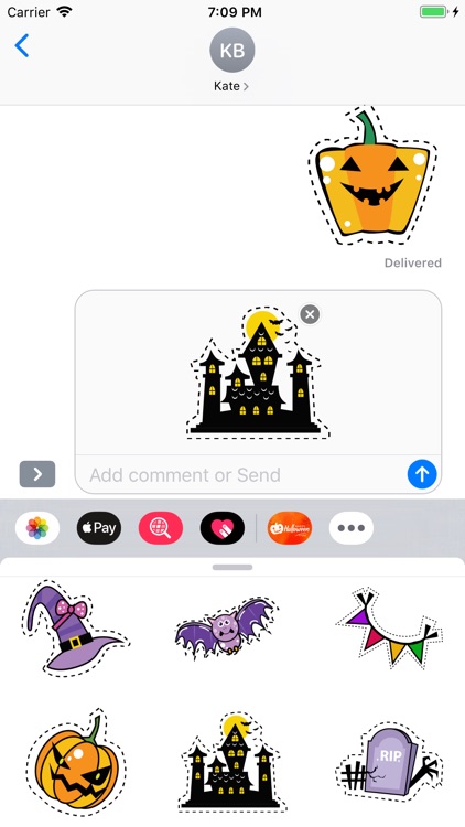 Halloween Stickers & Pumpkins