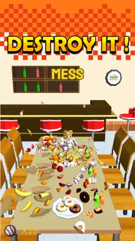 Game screenshot Dinner Destroy 3D apk