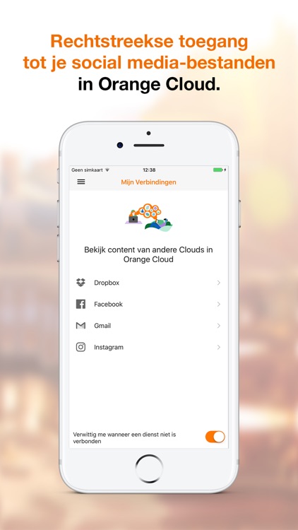 Orange Cloud BE screenshot-3