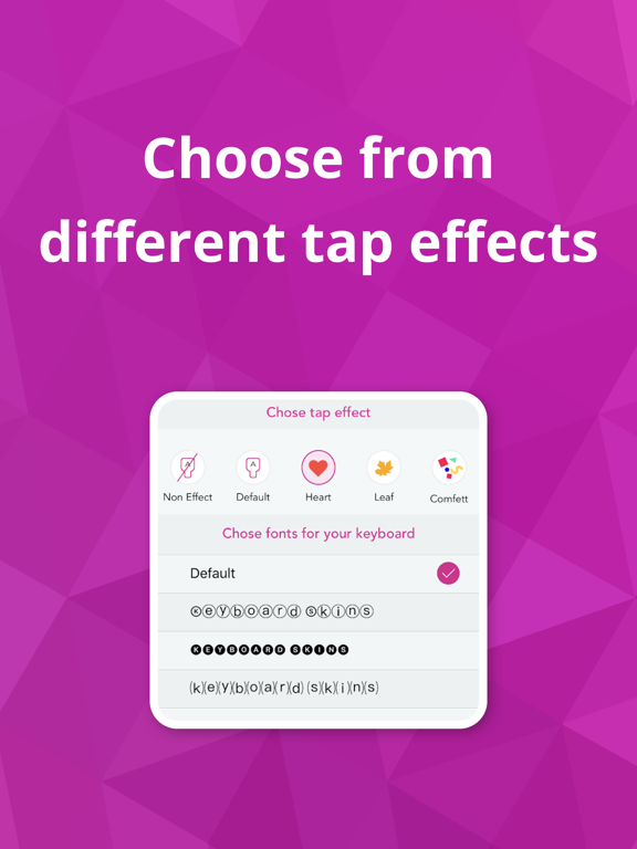 Keyboard Skins for iPhone and iPad -  With Gif, themes and emoji screenshot
