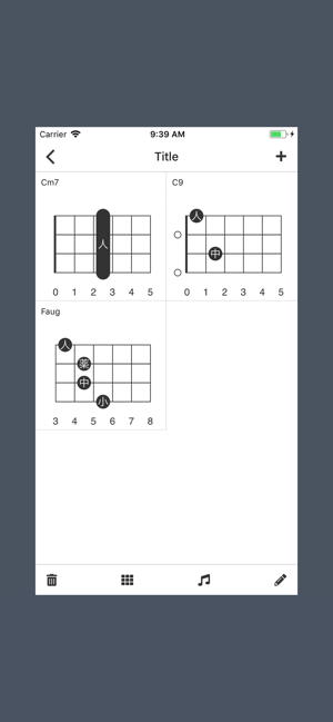 Ukulele Chord /Ukulele Palette