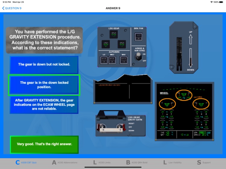 A330 CBT Quiz