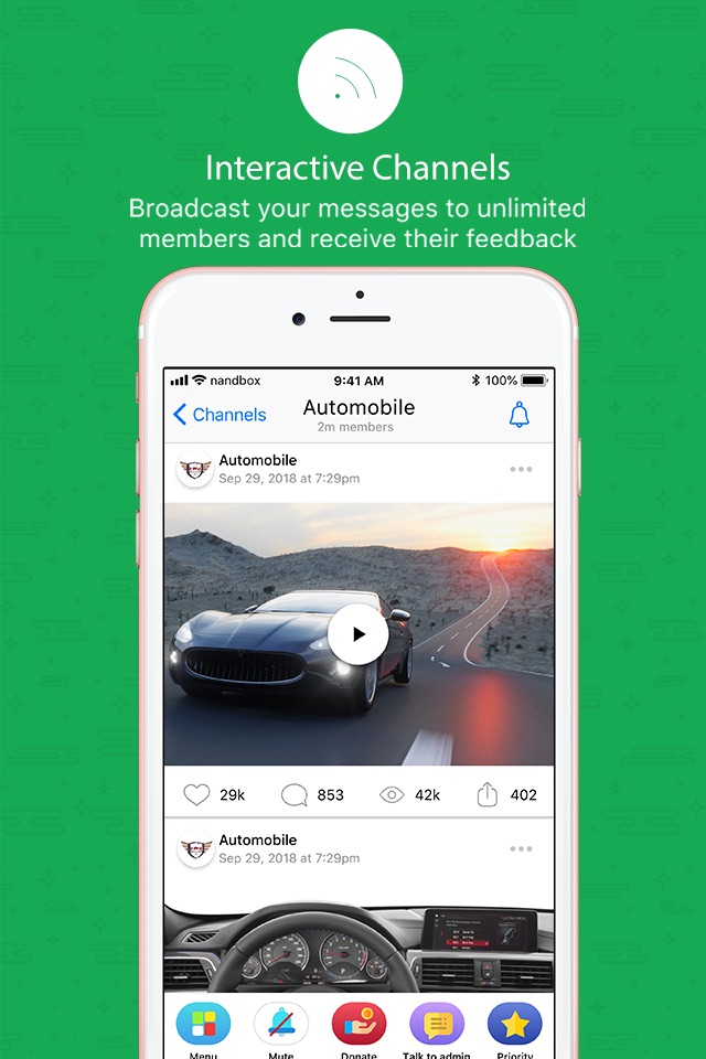 nandbox Messenger:Chat & Calls screenshot 3