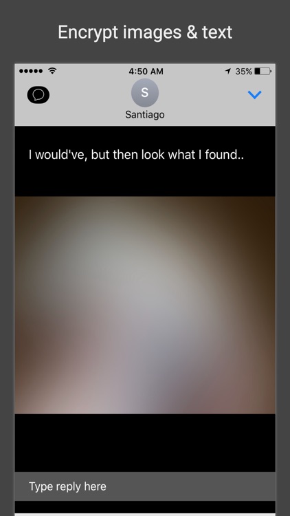 Black SMS - Protected Texts screenshot-4