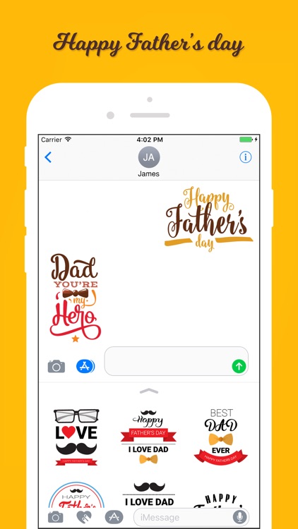 Funny Father's Day Stickers screenshot-4