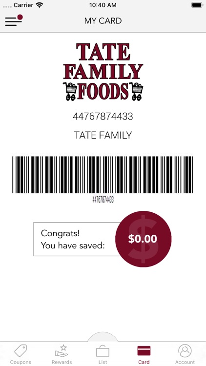 Tate Family Foods screenshot-3