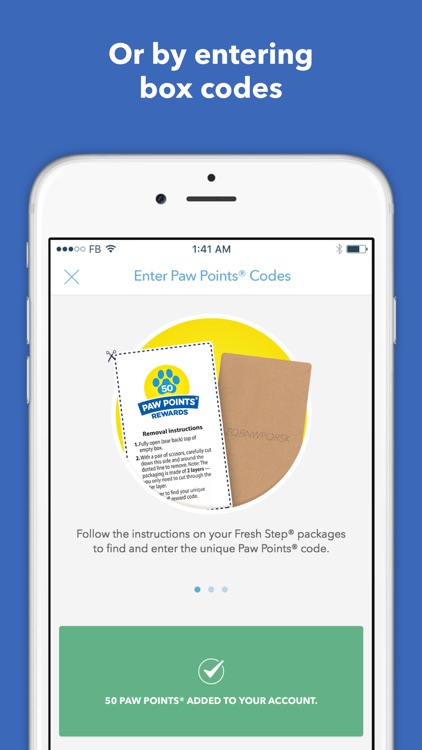 Fresh Step® Paw Points® Reward screenshot-3