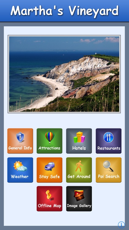Martha's Vineyard Offline Map