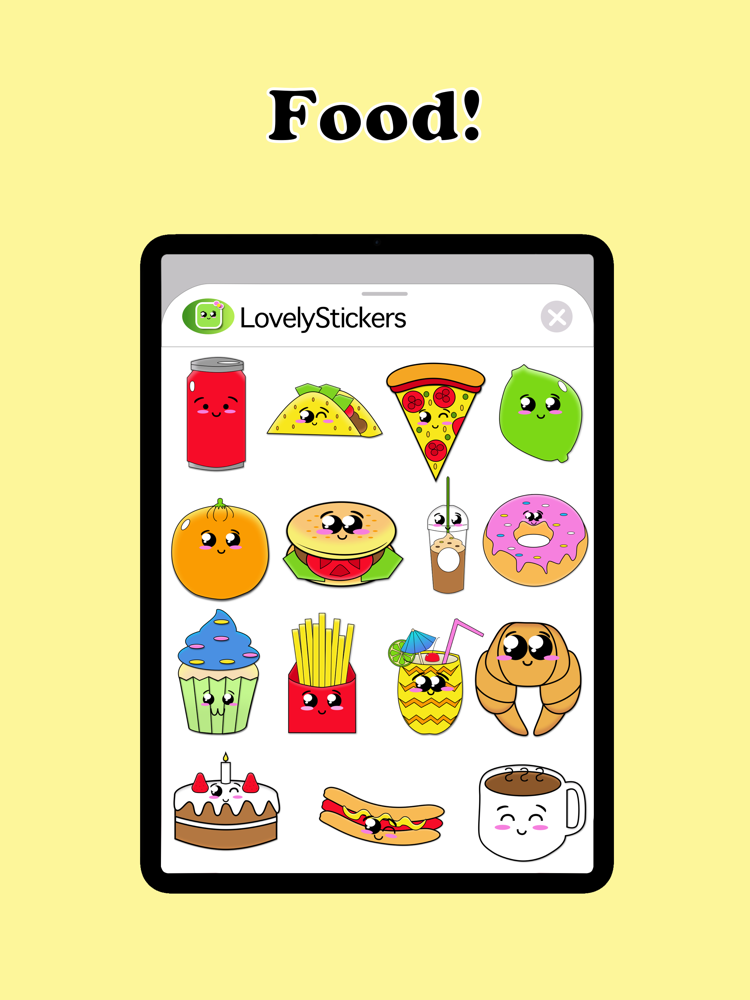 Lovely Stickers for iMessage! App for iPhone Free Download Lovely Stickers for iMessage! for