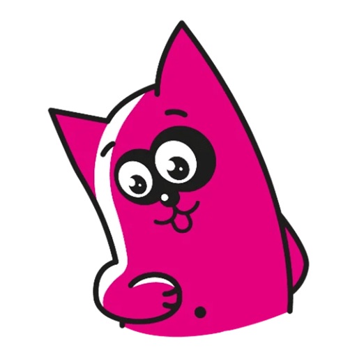 Pinky Cat Stickers icon