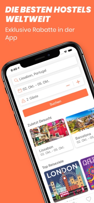 Hostelworld Hostel Reise App Im App Store