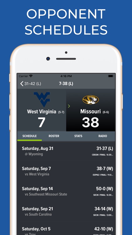 West Virginia Football screenshot-7