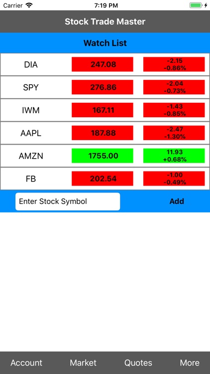 Stock Trade Master