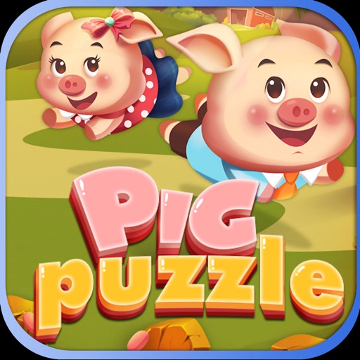 Pigs Puzzle Match Icon