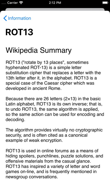 Rot13 (Unix Flashback) screenshot-7