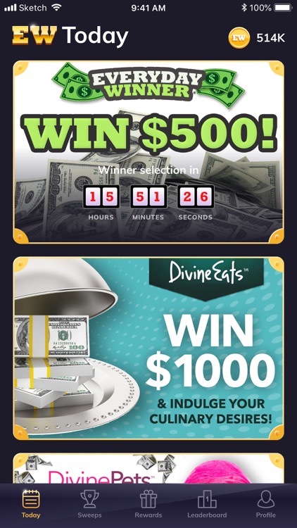 EverydayWinner Scratch and Win