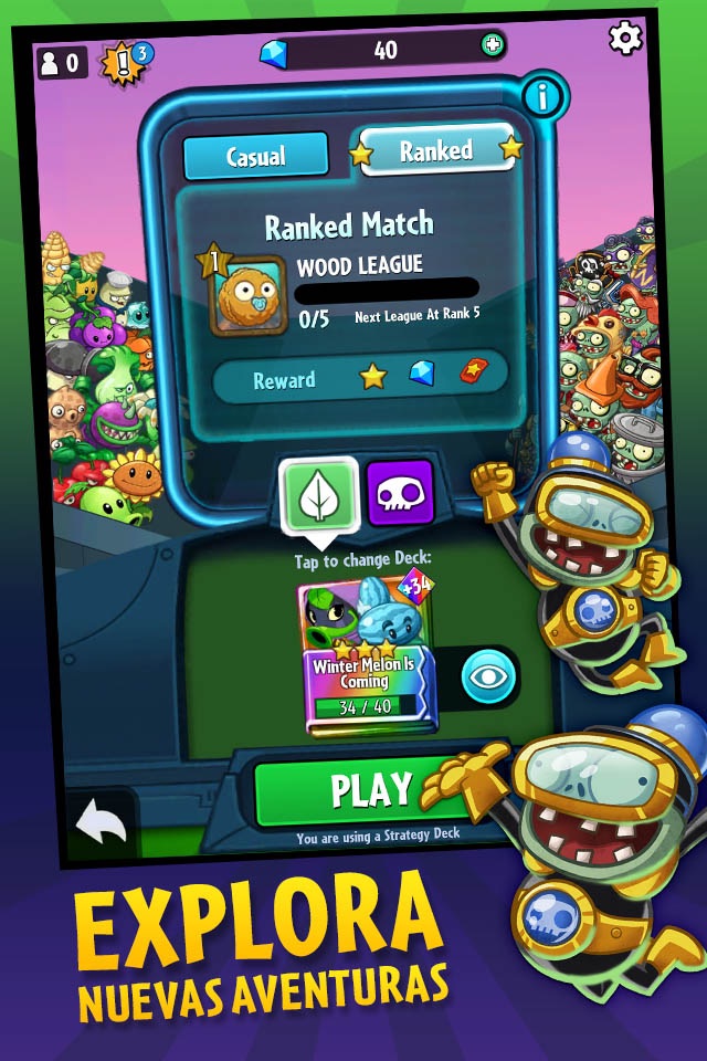 Plants vs. Zombies™ Heroes screenshot 4