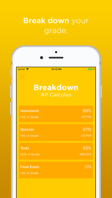 Grades - View your scores screenshot 4