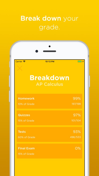 Grades - View your scores screenshot-3