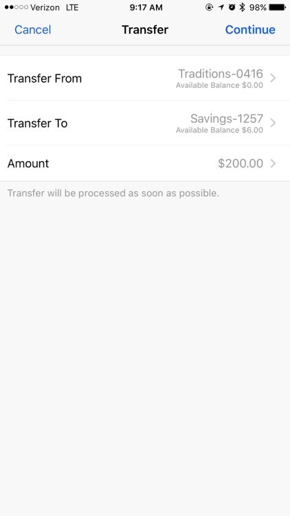 Traditions Bank Mobile Banking screenshot-4