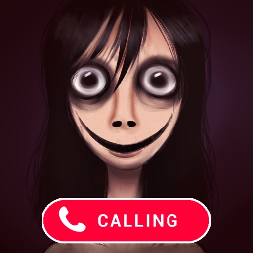 Call Creepy Momo Talk iOS App