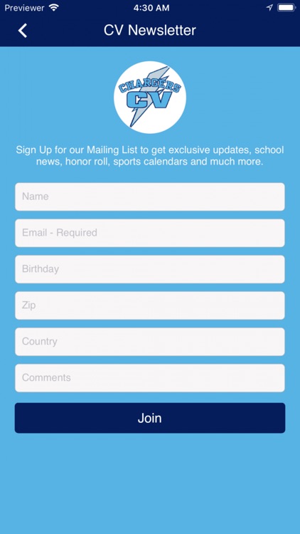 CherryValleyPTO screenshot-3