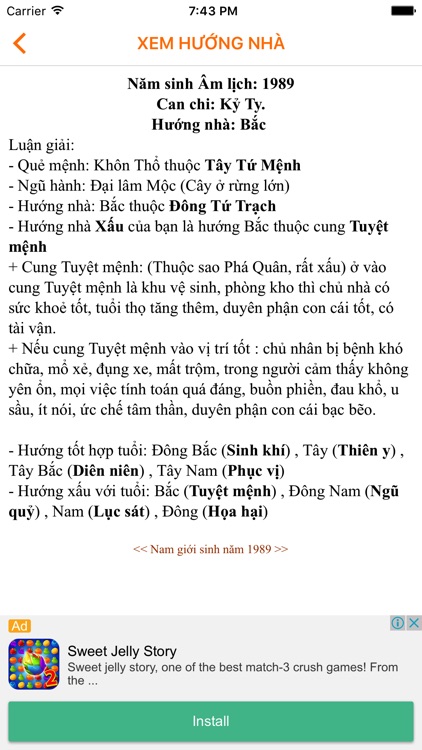 Xem hướng nhà