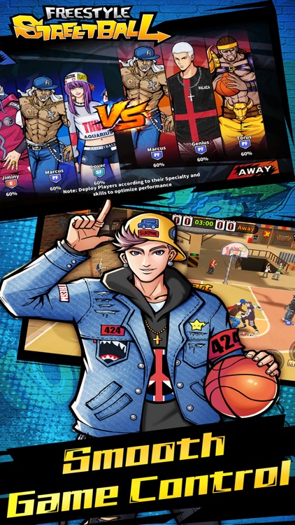3on3 Freestyle Basketball screenshot-3