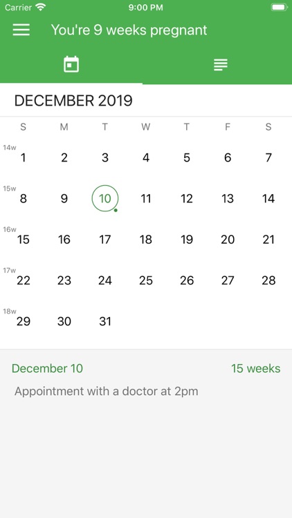 Pregnancy App. screenshot-4