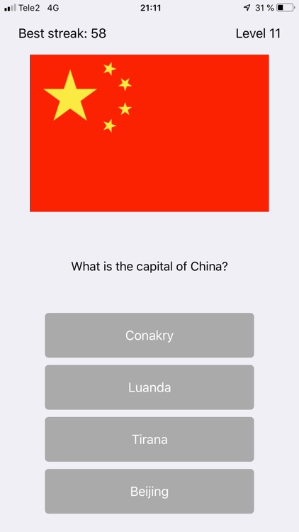 Capital City Quiz World Flags screenshot-7