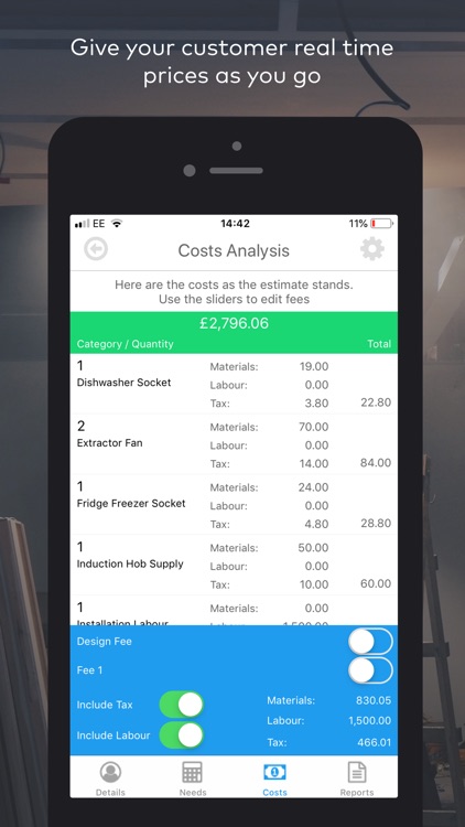 QContractor - Simple Estimates screenshot-4