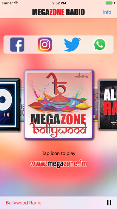 Screenshot #3 pour Megazone Radio