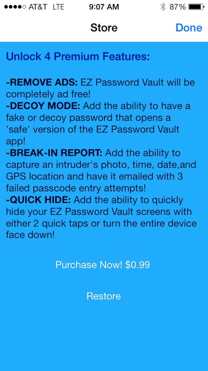 EZ Password Vault screenshot-3