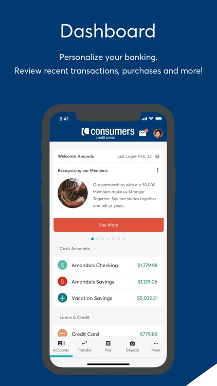 Consumers Credit Union - MI screenshot-1