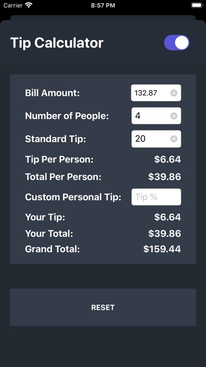 Check Please! - Tip Calculator screenshot-3